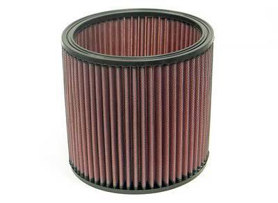 Two (2) k&n washable lifetime performance air filter round 6.25" od 6" h e-3346