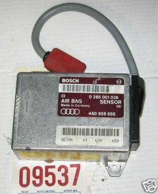 Audi 93 94 100 90 cabriolet v8 airbag control module 1993 1994