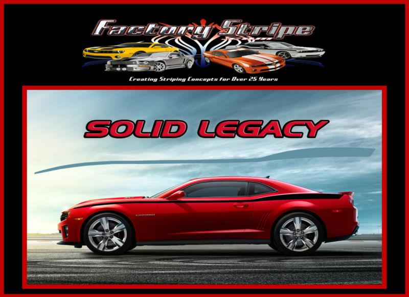 2010 2013 camaro side solid legacy decal factory stripe 3m