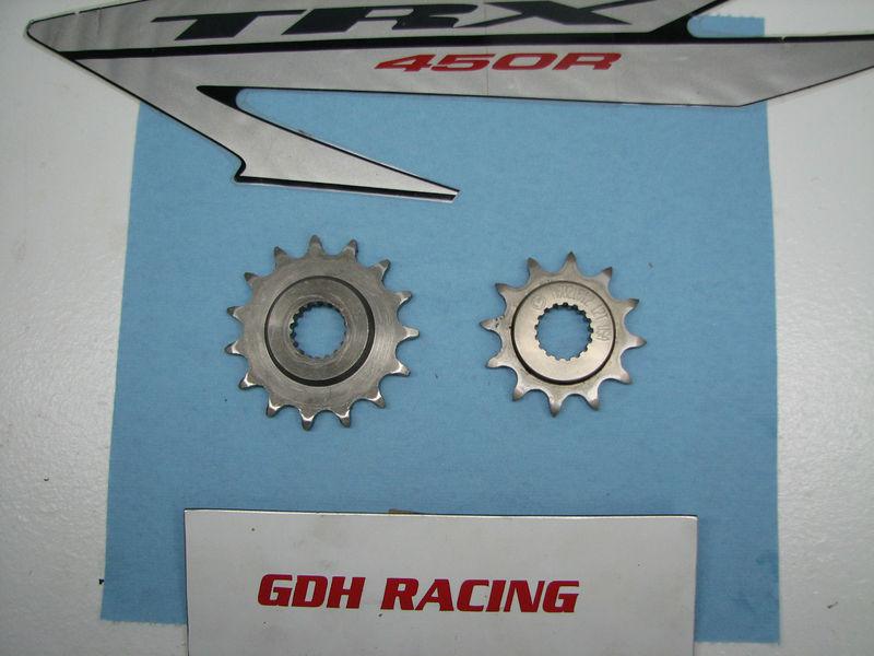 450r 450er 450 r er front sprocket set sunstar 12 & 15 tooth