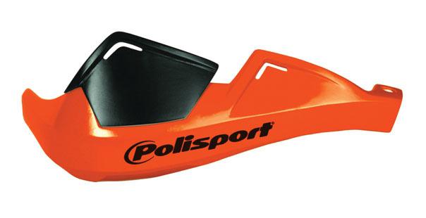 Polisport evolution integral hand guards orange o/r atv