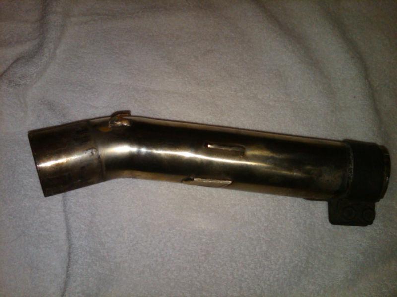 Stainless exhaust midpipe yoshimura system 2.16 inches or 5.5 cm from gsxr1100