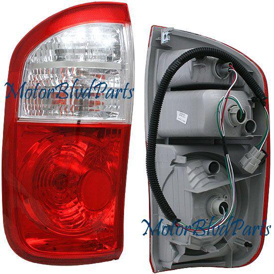 00-06 tundra double cab tail light lamp driver left lh