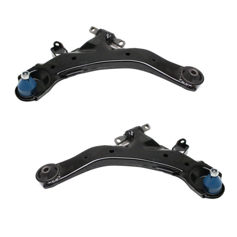 Control arm, front, pair set of 2, right+left, lower, with ball joint & bushings