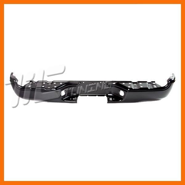 05-09 toyota tacoma rear bumper face bar to1102241 black wo sr5 non trd off-road