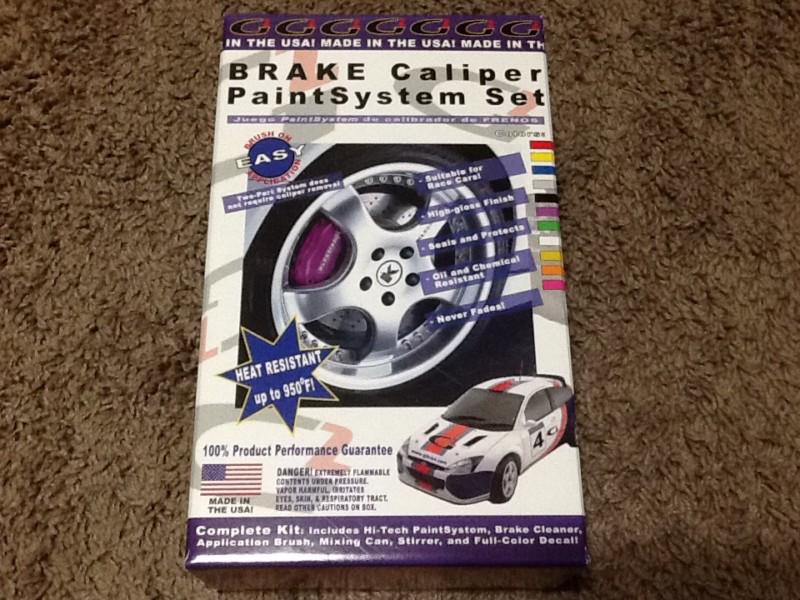 Red g2 brake caliper paint epoxy style kit free ship 