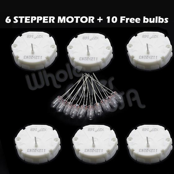 6x 03 04 05 06 sierra cluster gm stepper motor x27-168 10x free light bulbs