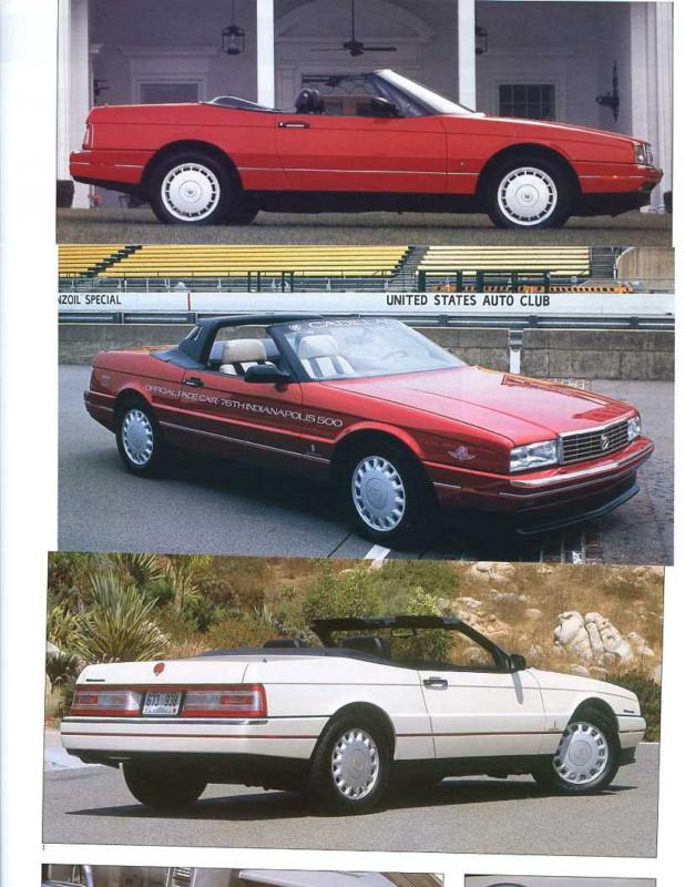 1987-1993 cadillac allante color 16 pg article