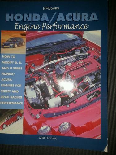 Honda acura performance manual