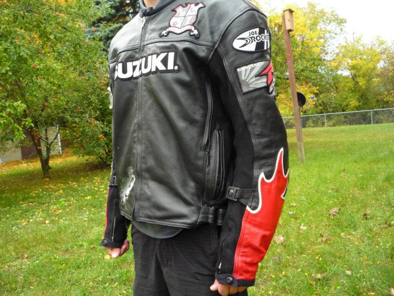 (l) joe rocket heavy riding jacket  suzuki gsxr