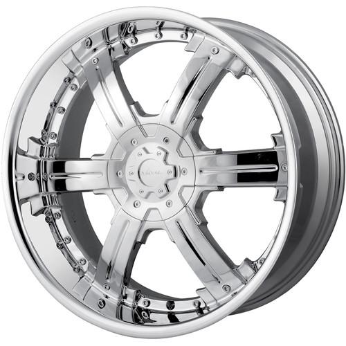 24x9.5 chrome veloche vicious wheels 5x4.75 5x5 +18 jeep wrangler rubicon