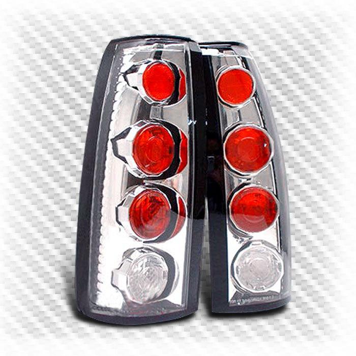 88-98 silverado sierra altezza clear tail lights lamps brand new left+right set