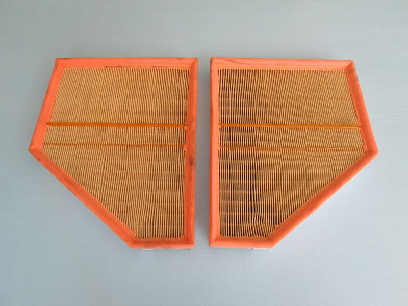 07-10 bmw e70 x5 4.8i set of 2 mann air filters 08 09 r&l side pair used