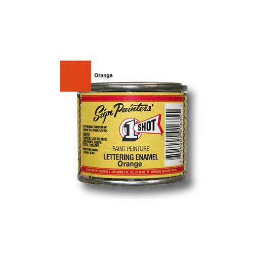 1 shot pinstriping paint orange one shot 1/2 pt