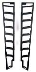 Rsi dumpers running board traction arctic cat pro climb chassis black
