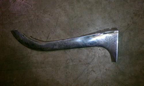 1959 1960 elcamino drivers side pillar post trim stainless