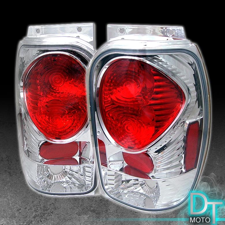 98-01 explorer 97-01 mountaineer clear altezza tail lights lamps left+right sets