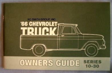 1966 chevy truck owners manual