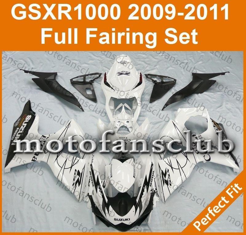 Fit suzuki gsxr 1000 09 10 11 gsx-r 2009 2010 2011 fairing bodywork k9 #08 b