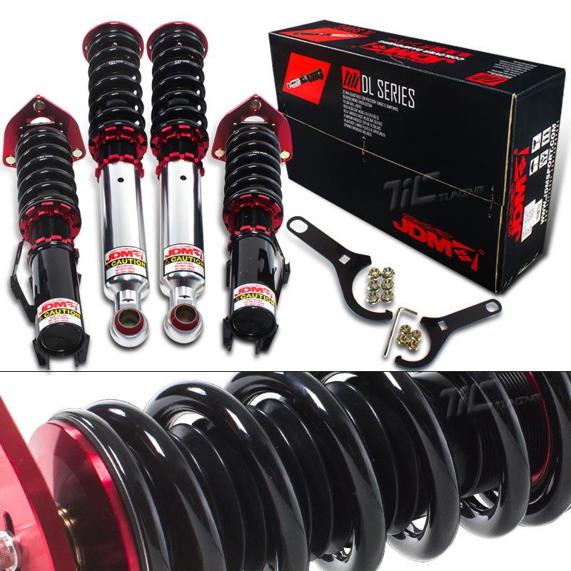 89-94 nissan 240sx s13 4x coilovers suspension 32x adjustable dampening camber