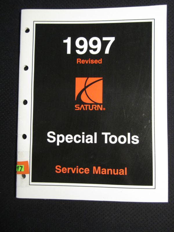 1997 saturn special tools service manual parts catalog factory oem 96 revised  