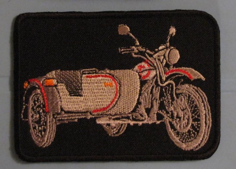 Ural t sidecar motorcycle iron-on patch