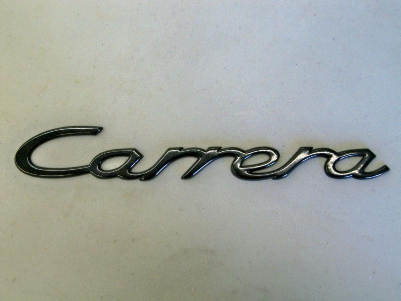 Porsche 911 993 rally black carrera insignia emblem rear decklid script 1995-98