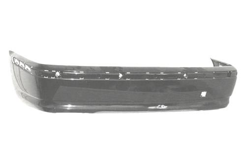 Replace bm1100134 - 02-03 bmw 3-series rear bumper cover factory oe style