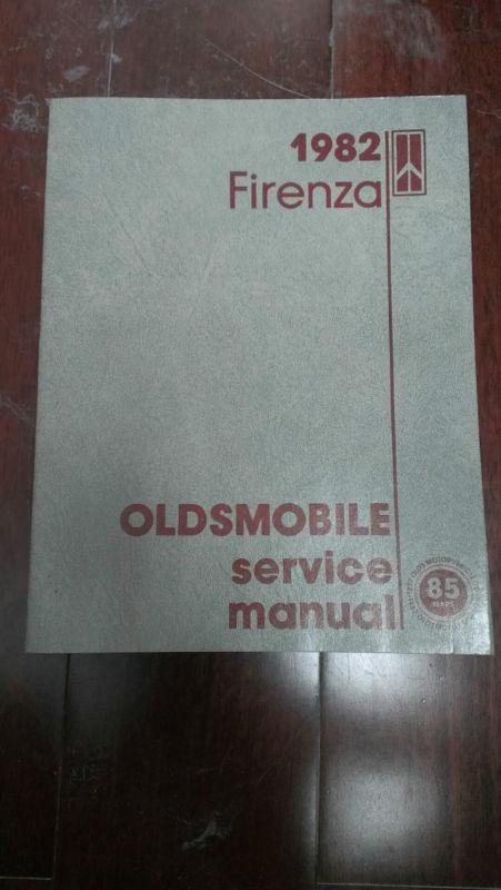 1982 firenza oldsmobile service manual