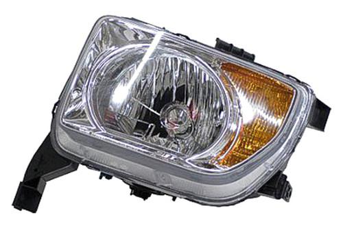 Replace ho2518106 - 2003 honda element front lh headlight lens housing