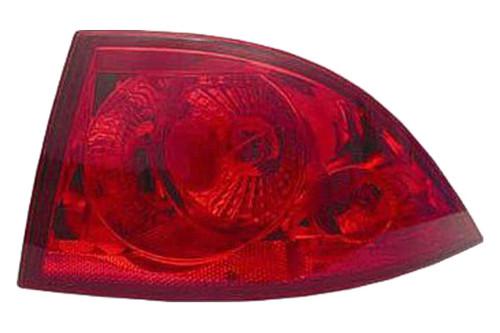 Replace gm2819177 - buick lucerne rear passenger side outer tail light assembly