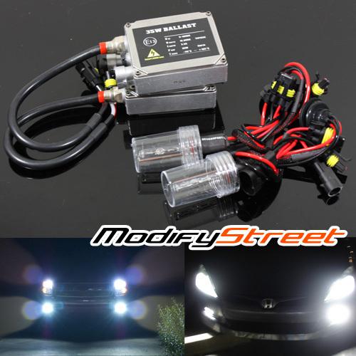 9006/hb4 6000k pure white xenon ac ballast hid conversion kit low headlights