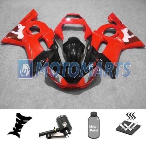 Bundle inj fairing w/ brake fluid pot for yamaha yzf 600 r6 1998 99 00 01 02 as