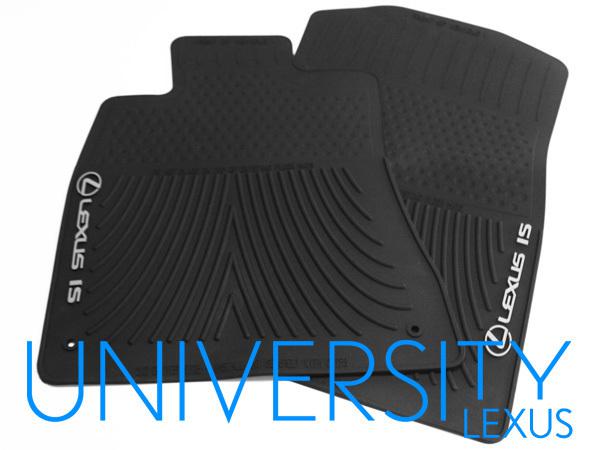 New 2006-2013 lexus is250, lexus is350 oem lexus floor mat 2-peice set is-f