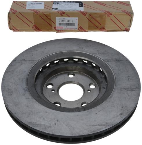 Toyota oem 4351248110 front brake rotor/disc/disc brake rotor