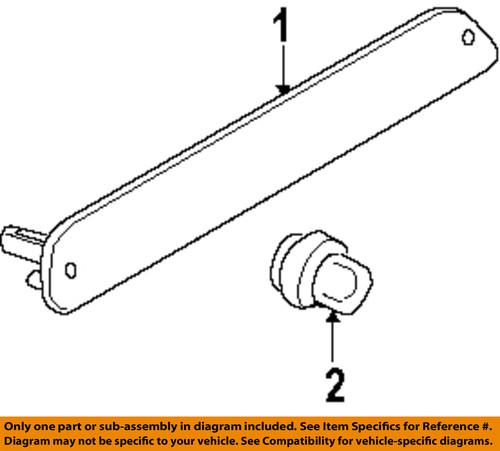 Mopar oem 5098837ab headlamp-headlamp assembly nut