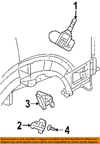 Mopar oem 56029356ac tpms sensor transponder