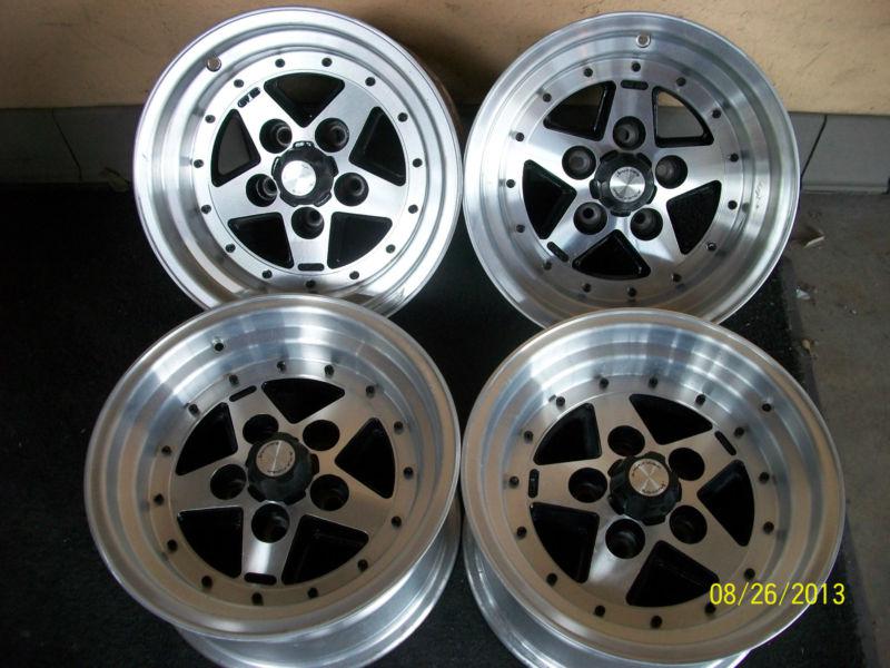 Vintage american racing wheels