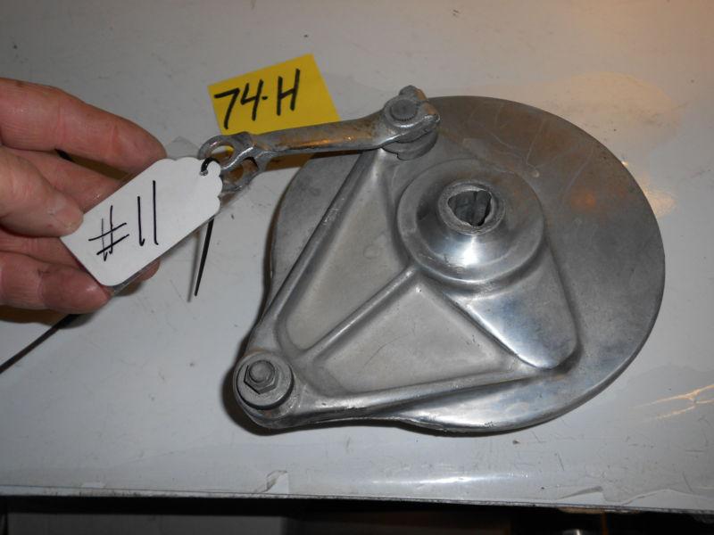 1975 honda cl360  rear brake plate