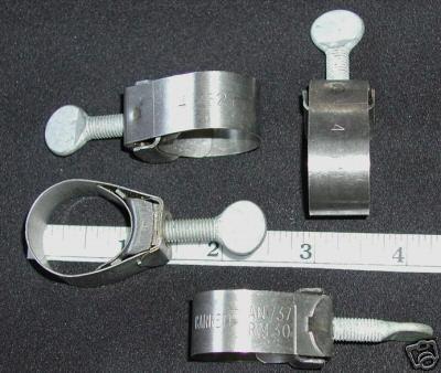 4 new surplus adjustable hose clamp an737rm30 aircraft hardware