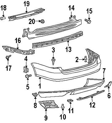 Volkswagen 1k9807863 genuine oem factory original support