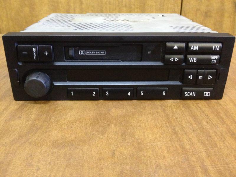 Bmw e36 m3 318 323 325 328 factory radio stereo cassette am fm head unit