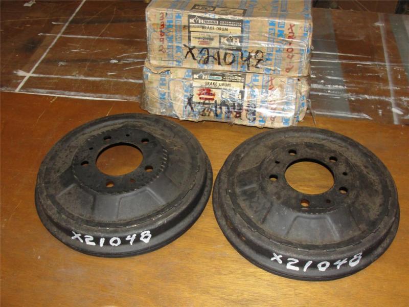 Pair nos 1946 1947 1948 1949 53 1954 1955 buick brake drums x-21048 kelsey-hayes