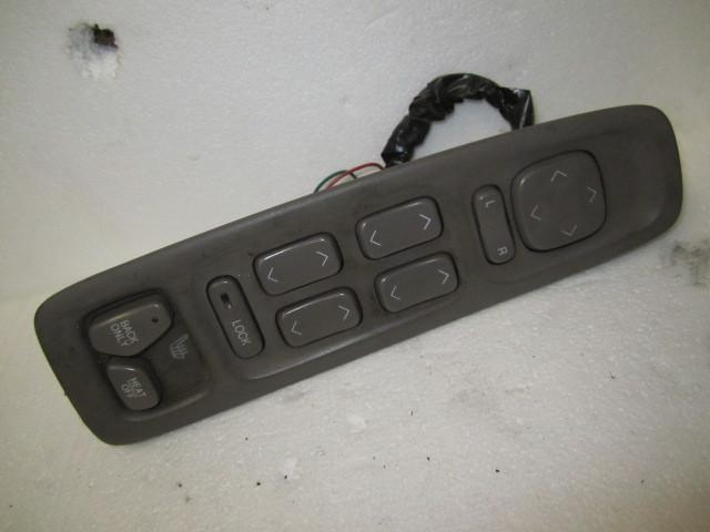 Cadillac deville 00-01 power window power mirrror seat heater switch & bezel lh