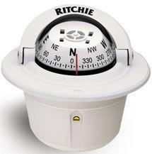 E.s.ritchie explorer compass deck mount f-50w