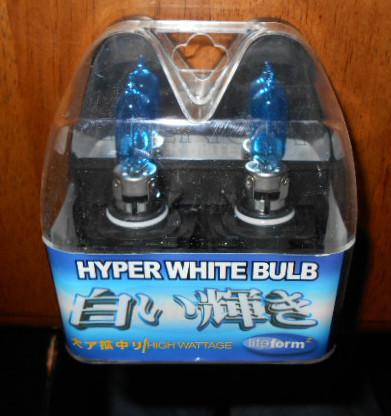 9005 hb3 12v car 100w xenon halogen hid headlight light bulb hyper white, 2@ 