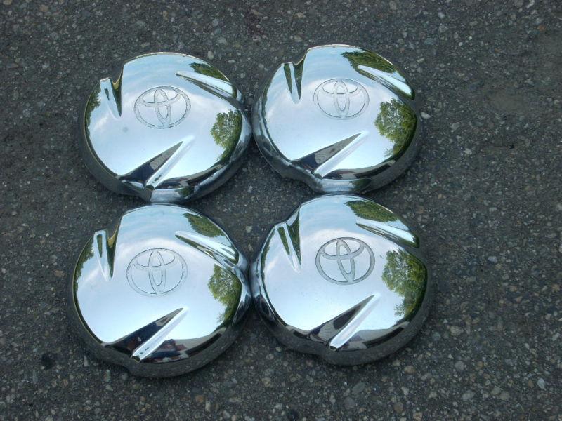 2000-2009 toyota tundra sequoia chrome center caps set 0f 4