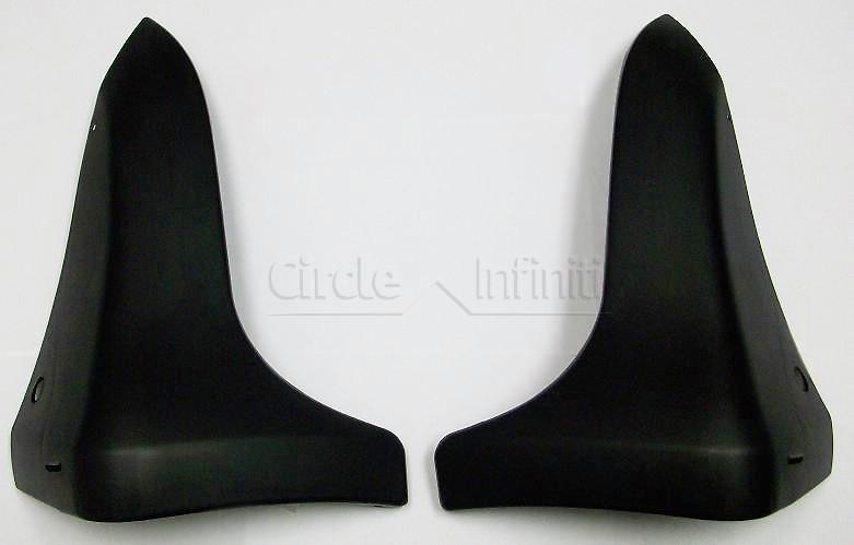 Genuine oem infiniti g35 coupe rear splash guards unpainted