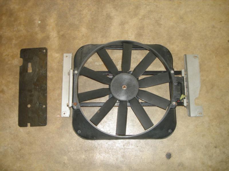 Flex-a-lite 475 wrangler ii electric fan 87-05 jeep yj tj similar to 485