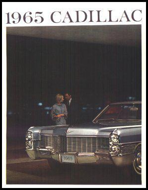 1965 cadillac deluxe brochure- fleetwood, deville, xlnt